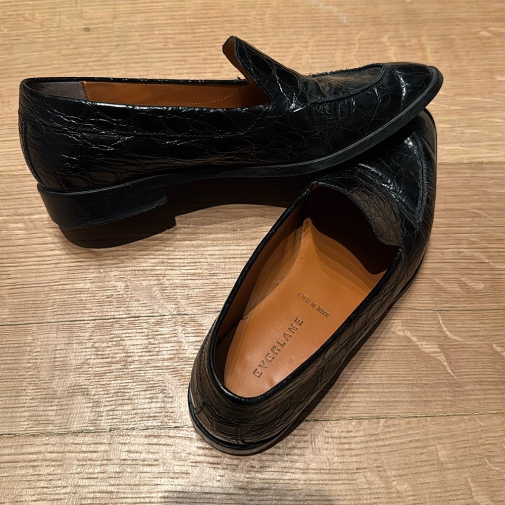 Everlane Modern Croc Loafers